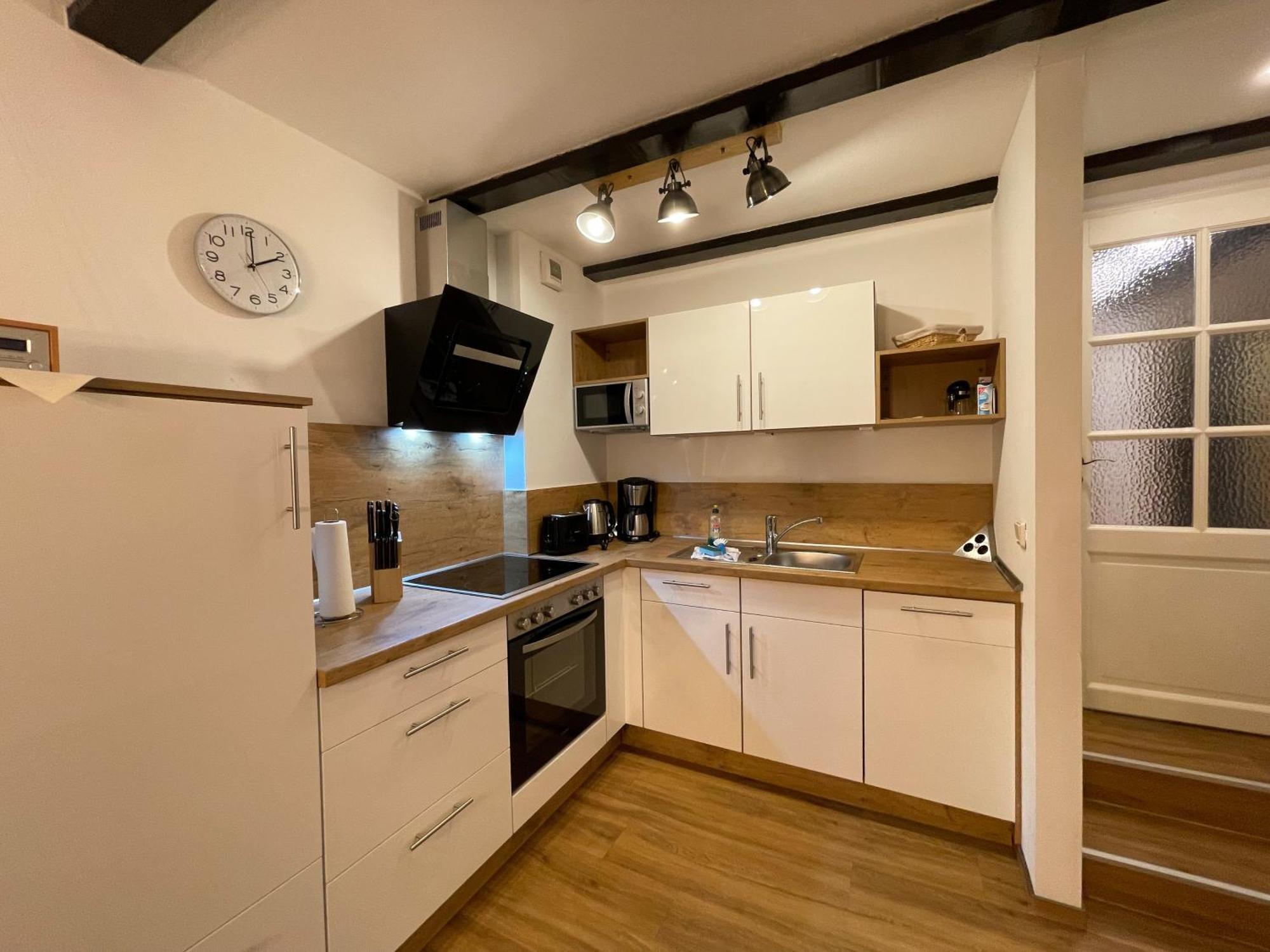 Apartment No12 Mit Zwei Schlafzimmern Und Wohnkueche Quedlinburg Exterior photo
